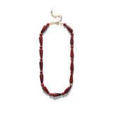 Anni Lu Hot Drops Necklace in Red Jasper