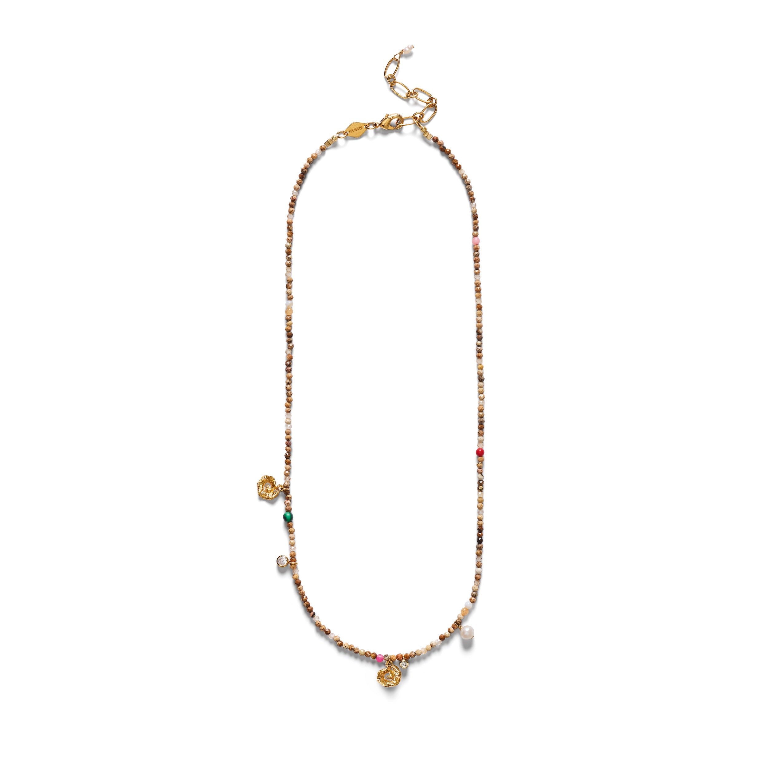 Anni Lu Sandy Harmony Necklace in Gold