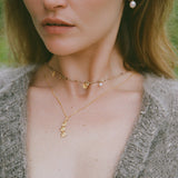 Anni Lu Sandy Harmony Necklace in Gold - outfit inspiration
