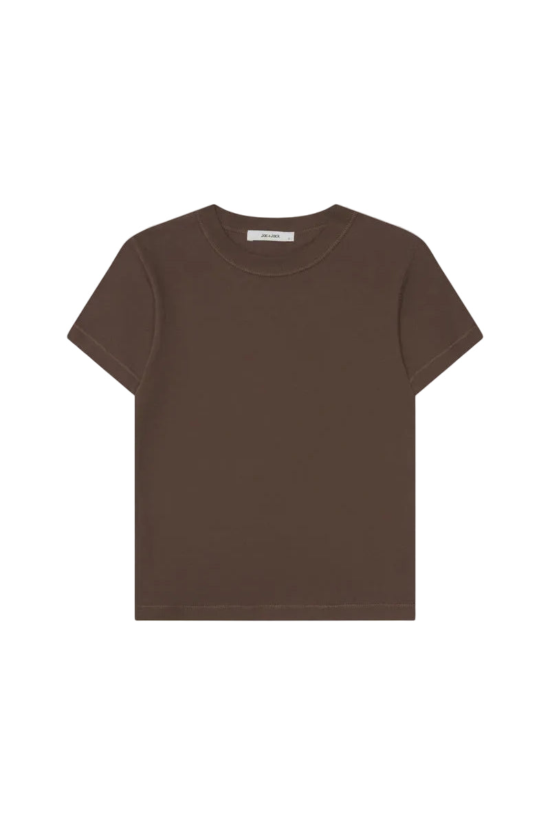 Jac and Jack Baby Tee in Malto