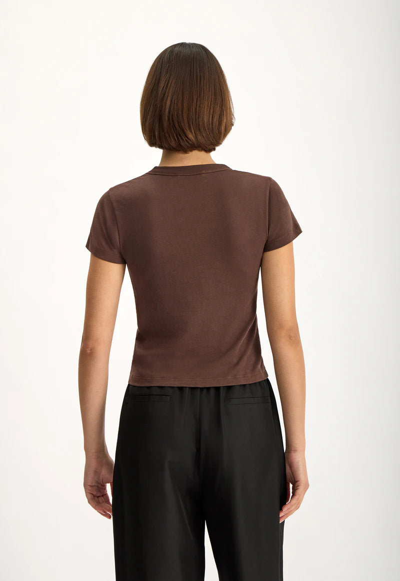 Jac and Jack Baby Tee in Malto