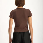 Jac and Jack Baby Tee in Malto