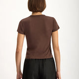 Jac and Jack Baby Tee in Malto