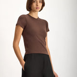 Jac and Jack Baby Tee in Malto