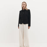Harris Tapper Bardot Blazer in Black - side view