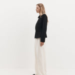 Harris Tapper Bardot Blazer in Black - styled look