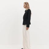 Harris Tapper Bardot Blazer in Black - styled look