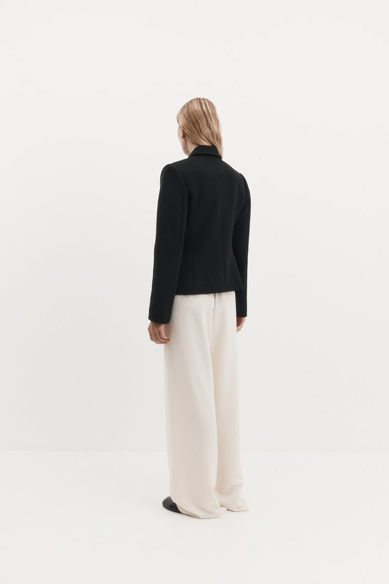 Harris Tapper Bardot Blazer in Black - outfit inspiration