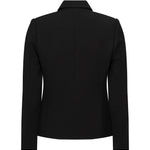 Harris Tapper Bardot Blazer in Black - close up