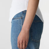Bassike Slim Scoop Rib Tank
