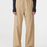 Bassike Pull On Minimal Pant in Tan