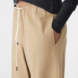 Bassike Pull On Minimal Pant in Tan