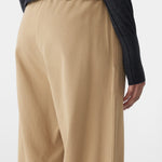 Bassike Pull On Minimal Pant in Tan
