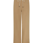 Bassike Pull On Minimal Pant in Tan