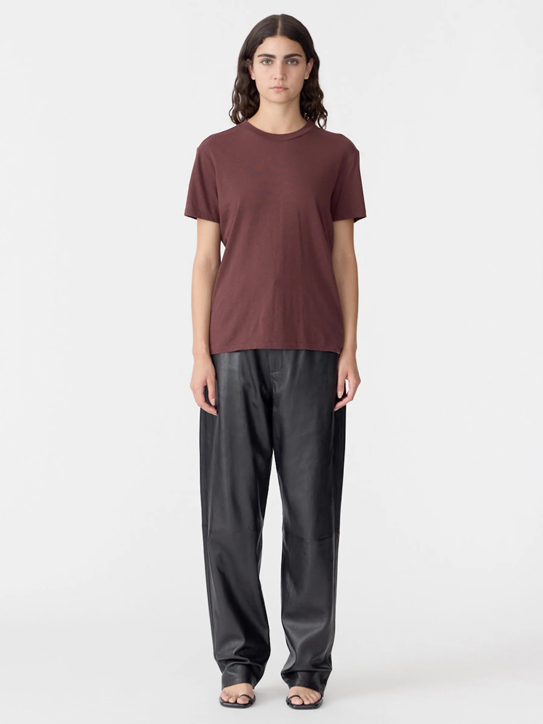 Bassike Classic T-Shirt in Cocoa