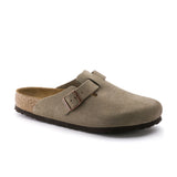 Birkenstock Boston SFB Taupe Suede Regular