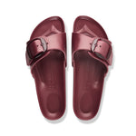 Birkenstock Madrid Big Buckle EVA Sandal in Zinfandel Narrow - detail view