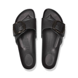 Birkenstock Madrid EVA Big Buckle in Black - detail view