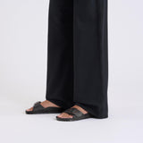 Birkenstock Madrid EVA Big Buckle in Black - styled look