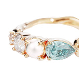 By Charlotte Breathe In Stillness Ring in 18k Gold Vermeil