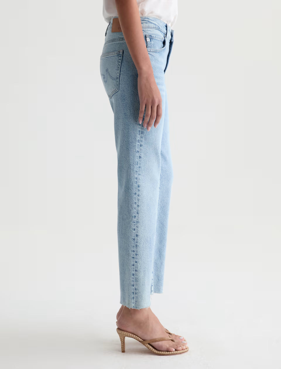 Ag Jeans Brinley Crop in Gold Country - styled look