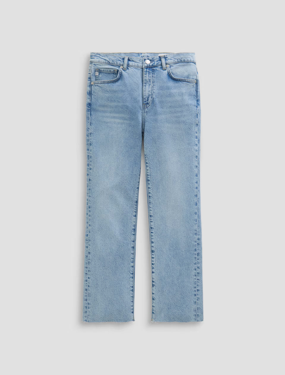 Ag Jeans Brinley Crop in Gold Country - close up