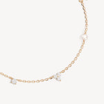 By Charlotte Moonlit Bloom Pearl Bracelet in 18K Gold Vermeil