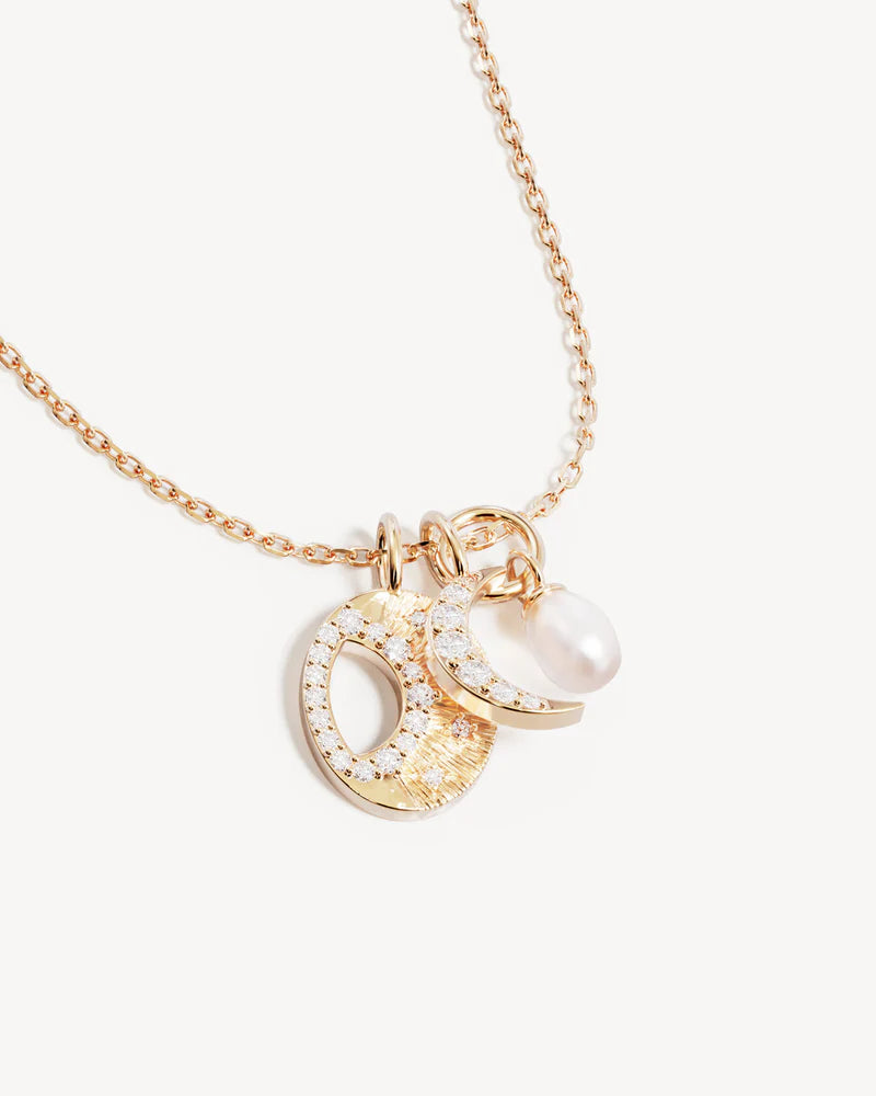 By Charlotte Celestial Skies Necklace in 18K Gold Plate