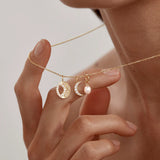 By Charlotte Celestial Skies Necklace in 18K Gold Plate