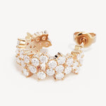 By Charlotte Crystal Dust Hoops in 18K Gold Plated