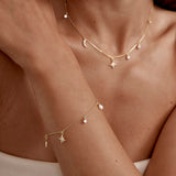 By Charlotte Celestial Skies Charm Bracelet in 18K Gold Vermeil