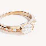 By Charlotte Celestial Skies Ring in 18K Gold Vermeil