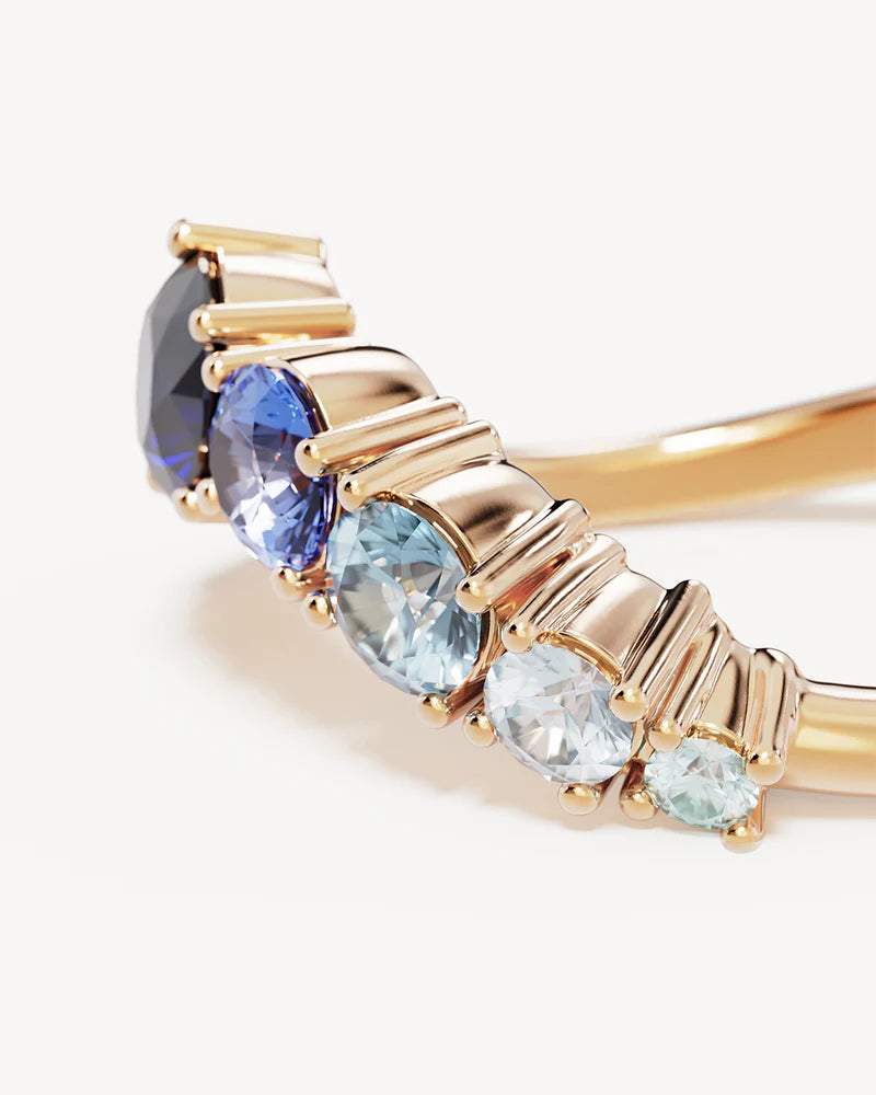 By Charlotte Endless Skies Ring in 18K Gold Vermeil