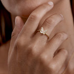 By Charlotte I Believe, I Become Ring in 18K Gold Vermeil