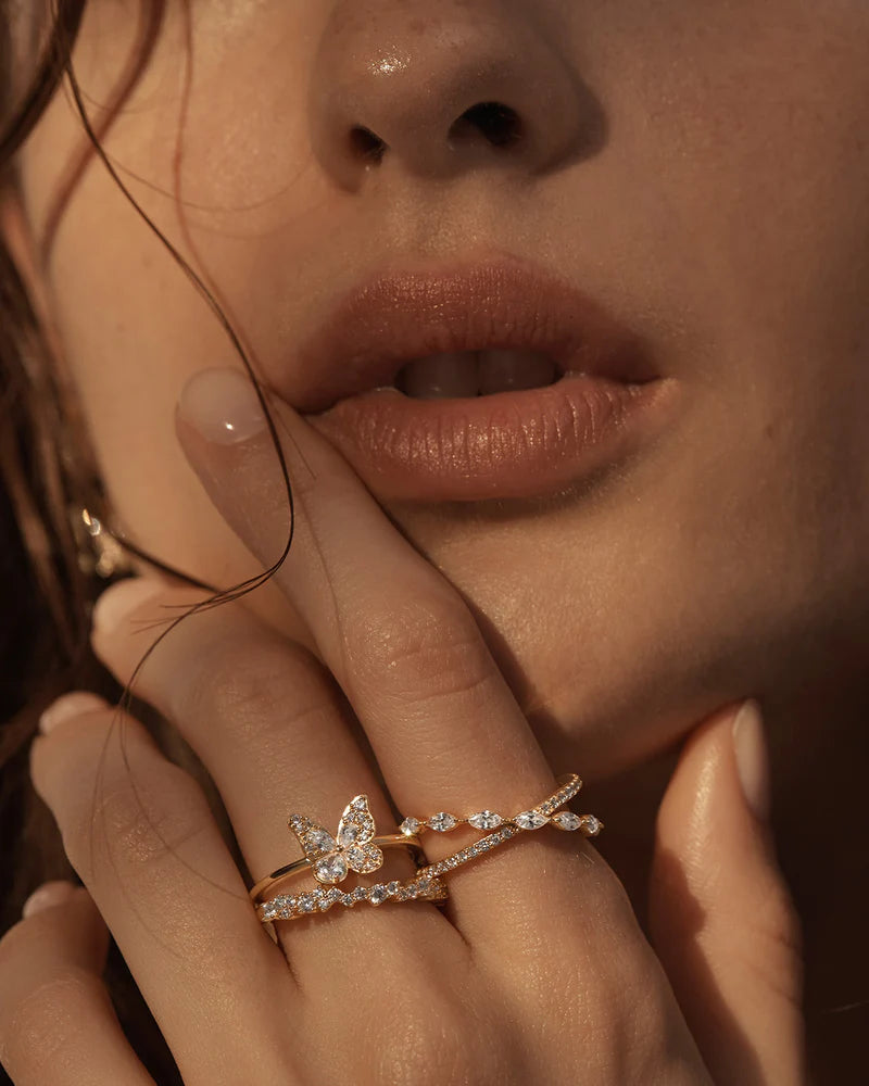 By Charlotte I Believe, I Become Ring in 18K Gold Vermeil