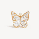 By Charlotte I Believe, I Become Stud Earrings in 18K Gold Vermeil