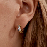 By Charlotte I Breathe, I Become Hoops in 18K Gold Plated