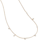 By Charlotte Moonlit Bloom Pearl Choker in 18K Gold Vermeil