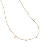 By Charlotte Moonlit Bloom Pearl Choker in 18K Gold Vermeil