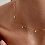 By Charlotte Scattered Light Choker in 18K Gold Vermeil
