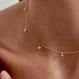 By Charlotte Scattered Light Choker in 18K Gold Vermeil