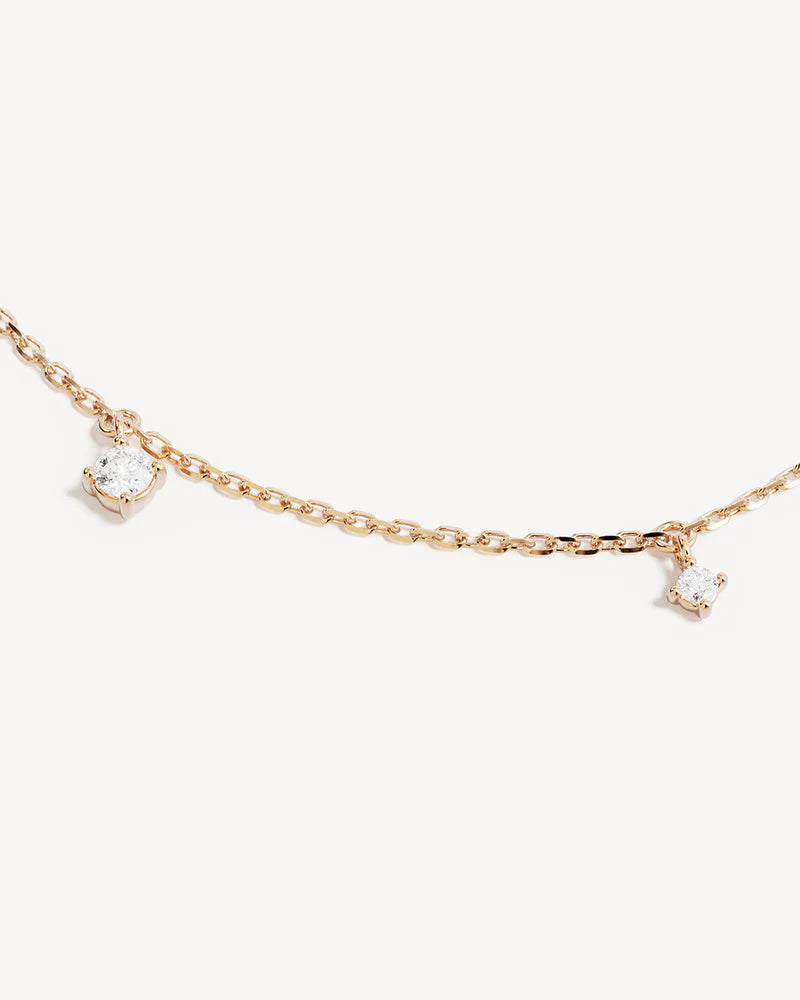 By Charlotte Scattered Light Choker in 18K Gold Vermeil