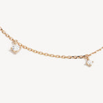 By Charlotte Scattered Light Choker in 18K Gold Vermeil