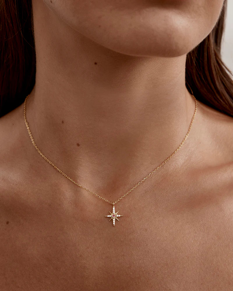 By Charlotte Starry Night Necklace in 18K Gold Vermeil