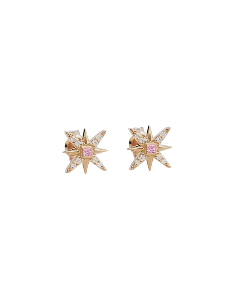 By Charlotte Starry Night Stud Earrings in 18K Gold Vermeil