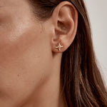 By Charlotte Starry Night Stud Earrings in 18K Gold Vermeil