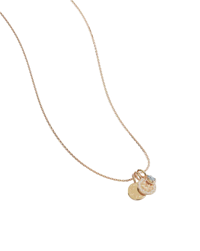 By Charlotte With Freedom I Become Necklace in 18K Gold Vermeil