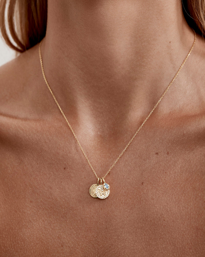 By Charlotte With Freedom I Become Necklace in 18K Gold Vermeil