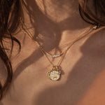 By Charlotte With Freedom I Become Necklace in 18K Gold Vermeil
