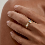 By Charlotte With Freedom I Become Ring in 18K Gold Vermeil